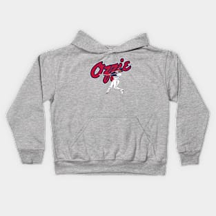 Ozzie Albies Slugger Swing Kids Hoodie